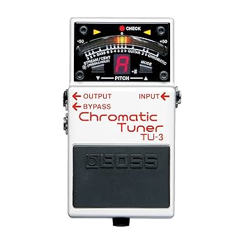 ギター BOSS TU-3 Amazon.com: BOSS TU-3 Chromatic Floor Tuner for Guitar and